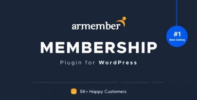 ARMember v6.3.1 (+Addons) – WordPress Membership Plugin