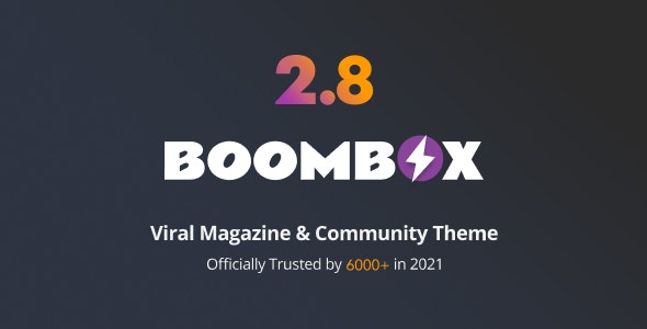 BoomBox v2.8.5 – Viral Magazine WordPress Theme