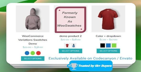WooSwatches v3.9.17 – Woocommerce Color or Image Variation Swatches