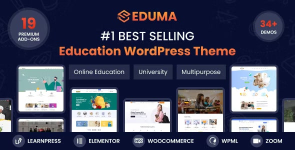 Eduma v5.4.6 – Education WordPress Theme