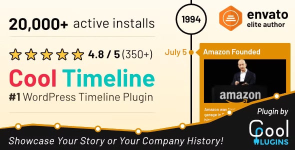 Cool Timeline Pro v4.7.0 – WordPress Timeline Plugin