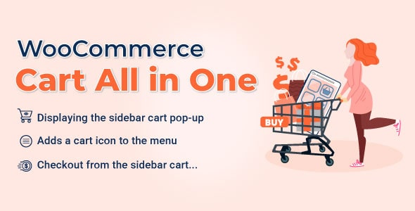 WooCommerce Cart All in One v1.1.3 – One click Checkout – Sticky|Side Cart