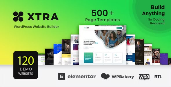 XTRA v4.9.10 – Multipurpose WordPress Theme + RTL