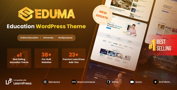 Eduma v5.7.0 – Education WordPress Theme