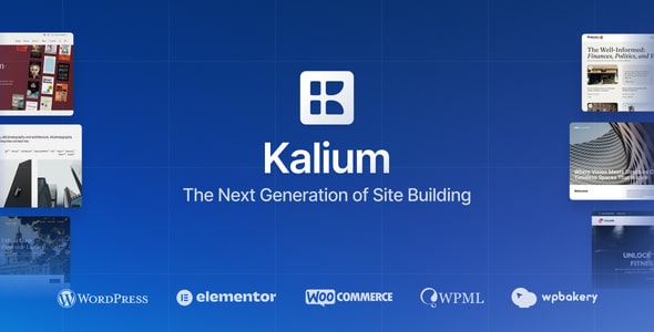 Kalium v3.27 – Creative Theme for Professionals
