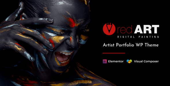Red Art v4.0 | Artist Portfolio WordPress