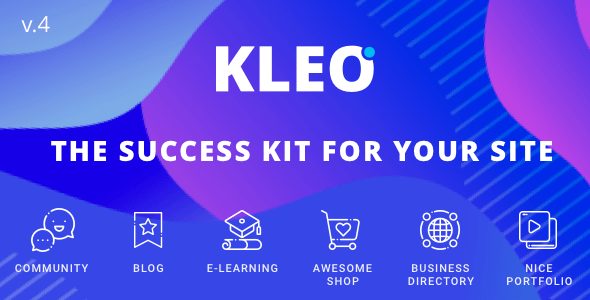 KLEO v5.0.5 – Pro Community Focused, Multi-Purpose BuddyPress Theme