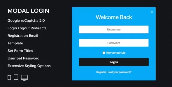 modal-login-plugin