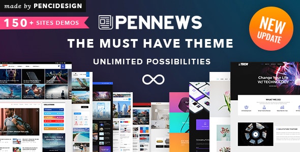 PenNews v6.6.6 – News/ Magazine/ Business/ Portfolio/Reviews Landing AMP WordPress Theme