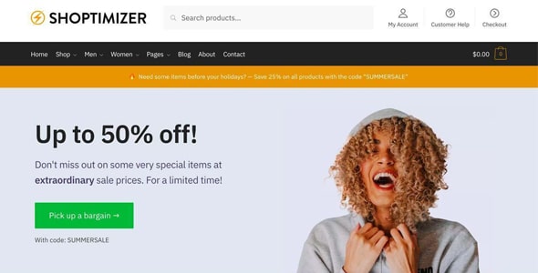 Shoptimizer v2.5.5 – Optimize your WooCommerce store