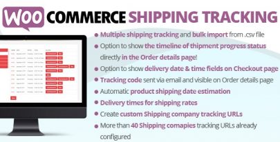 WooCommerce Shipping Tracking v31.8