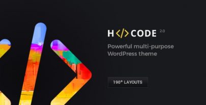 H-Code v2.4 – Responsive & Multipurpose WordPress Theme