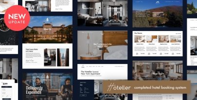 Hoteller v6.3.7 – Hotel Booking WordPress