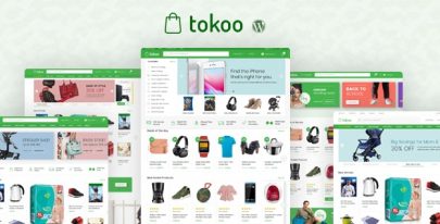 Tokoo v1.1.15 – Electronics Store WooCommerce Theme for Affiliates, Dropship and Multi-vendor Websites