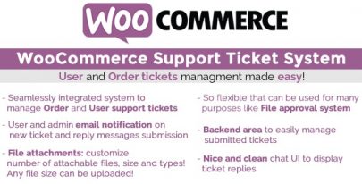 WooCommerce Support Ticket System v16.5