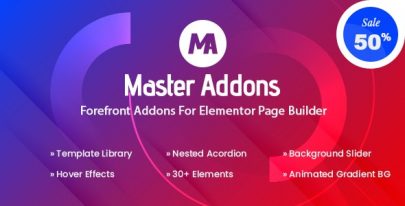 Master Addons Pro for Elementor v1.8.0