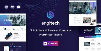 Engitech v1.4.5 – IT Solutions & Services WordPress Theme