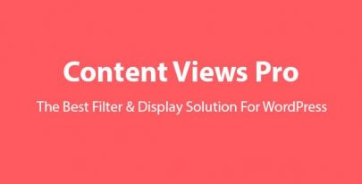 Content Views Pro v6.3.1 – The Best Filter & Grid Plugin For WordPress