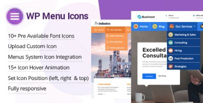 WP Menu Icons v1.1.7 – Effectively Add & Customize Icons For WordPress Menus