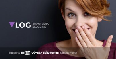 Vlog v2.5 – Video Blog & Podcast WordPress Theme