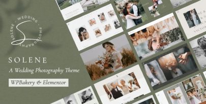 Solene v2.4 – Wedding Photography Theme