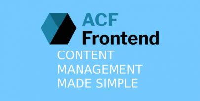 ACF Frontend Pro v3.16.1