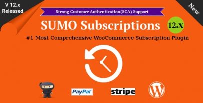 SUMO Subscriptions v15.1.0 – WooCommerce Subscription System