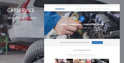 Car Service v7.0 – Mechanic Auto Shop WordPress Theme