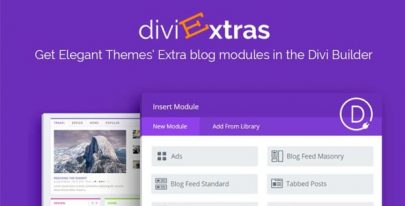 Divi Extras v1.1.12 – Blog Modules for Divi