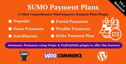 SUMO WooCommerce Payment Plans v10.2.0 – Deposits, Down Payments, Installments, Variable Payments etc