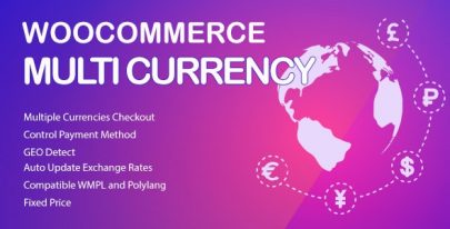 CURCY – WooCommerce Multi Currency v2.2.4 – Currency Switcher