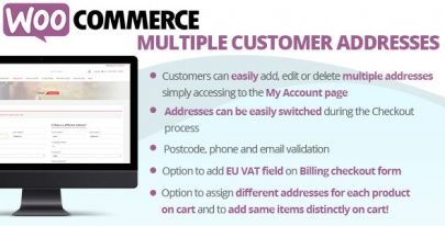 WooCommerce Multiple Customer Addresses v20.5