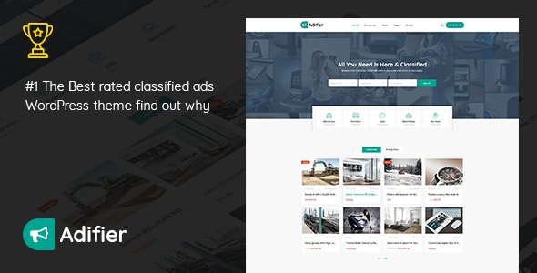 Adifier v3.9.4 – Classified Ads WordPress Theme