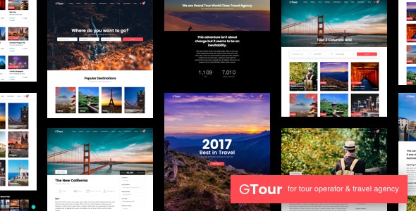 Grand Tour v5.3.1 | Travel Agency WordPress