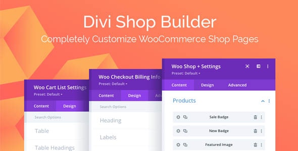 Divi Shop Builder For WooCommerce v2.0.12 – Completely Customize WooCommerce Shop Pages