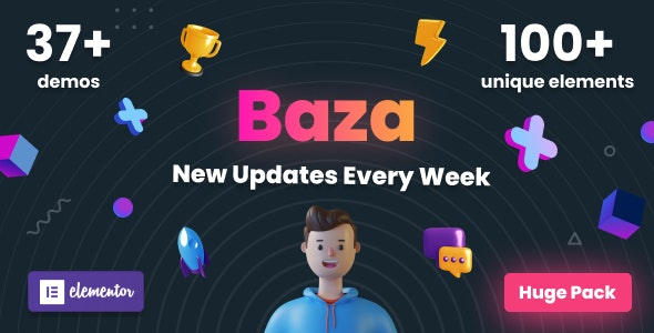 Baza v1.31 – Creative MultiPurpose WordPress Theme