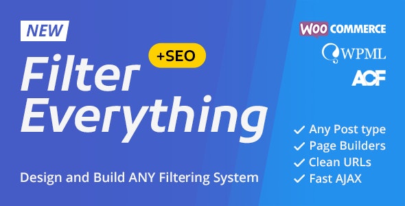 Filter Everything v1.8.5 – WordPress/WooCommerce Product Filter