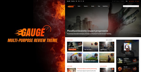 Gauge v6.50.2 – Multi-Purpose Review Theme