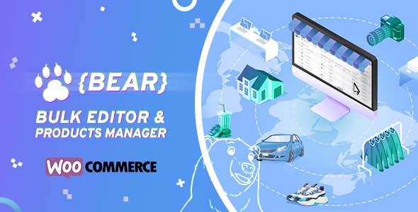 BEAR v2.1.3.1 – WooCommerce Bulk Editor and Products Manager Professional