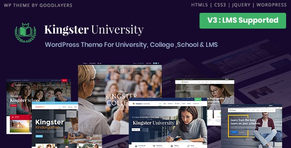 Kingster v3.2.0 – LMS Education For University, College and School