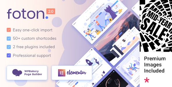 Foton v2.4 – Software and App Landing Page Theme