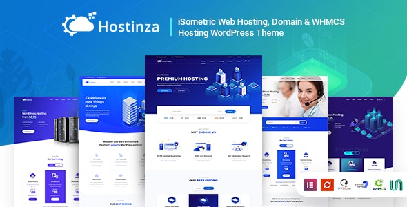 Hostinza v3.1.0 – Whmcs Web-Hosting WordPress Theme