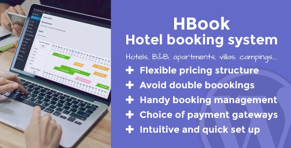 HBook v2.0.8 – Hotel booking system – WordPress Plugin