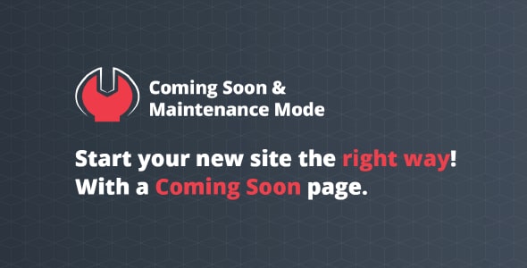 Coming Soon & Maintenance Mode PRO v6.55 – Agency Lifetime