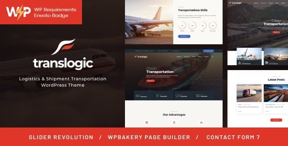 Translogic v1.2.5 | Logistics & Shipment Transportation WordPress Theme