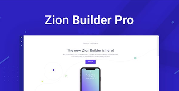 Zion Builder Pro v3.5.0 – The Fastest WordPress Page Builder