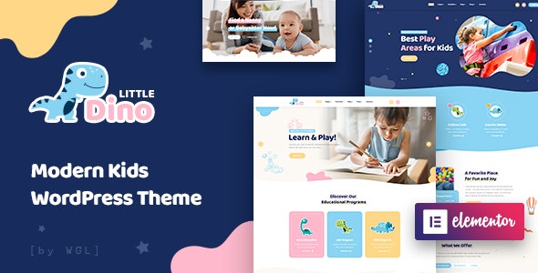Littledino v1.2.5 – Modern Kids WordPress Theme