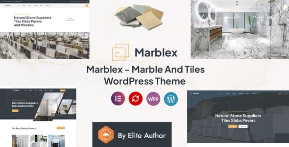 Marblex v1.1 – Marble & Tiles WordPress Theme