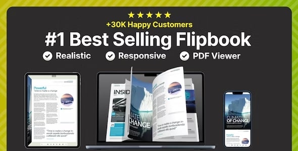 PDF Tools Addon for Real 3D FlipBook v3.0