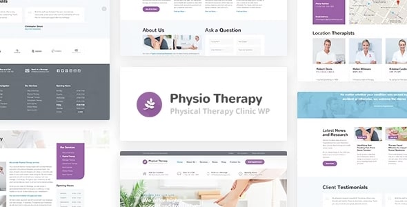 Physio v3.3.4 – Physical Therapy & Medical Clinic WP Theme